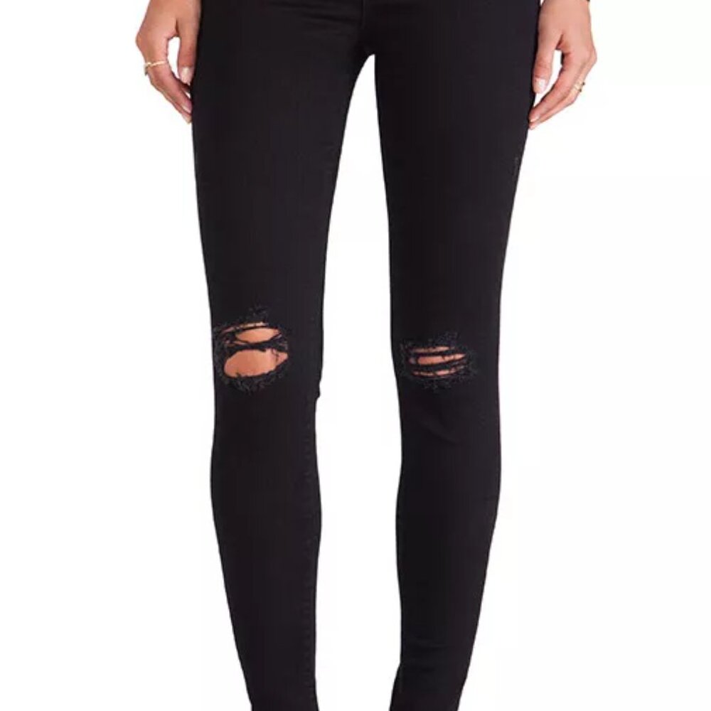 J Brand, Super Skinny, Blackout, 25